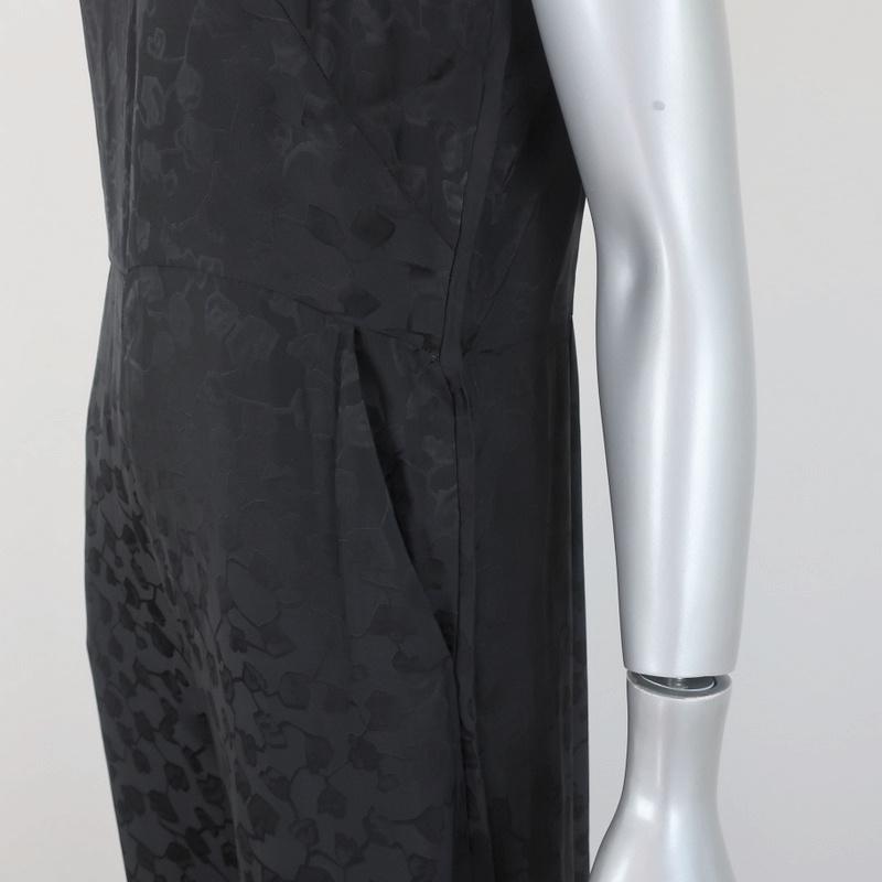 Rachel Comey Jammy Jumpsuit Black Satin Jacquard Size 2 NEW available at CelebrityOwned.com img_4