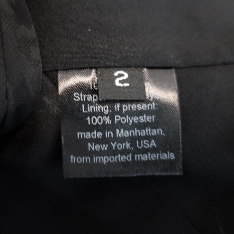 Rachel Comey Jammy Jumpsuit Black Satin Jacquard Size 2 NEW available at CelebrityOwned.com img_8