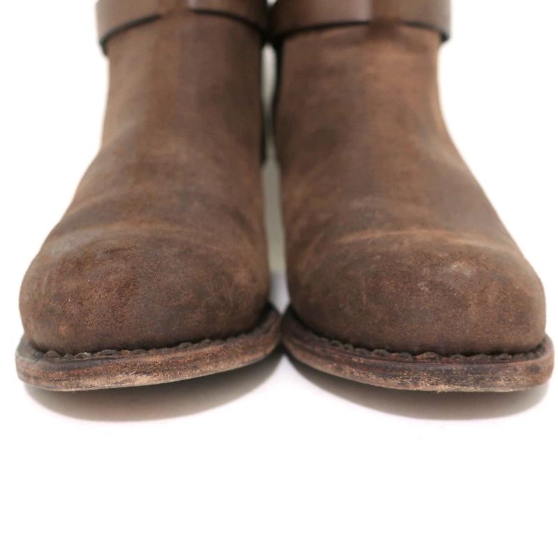 Rag &amp; Bone Durham Chelsea Boots Brown Suede Size 38 Mid-Heel Ankle Boots available at CelebrityOwned.com img_5