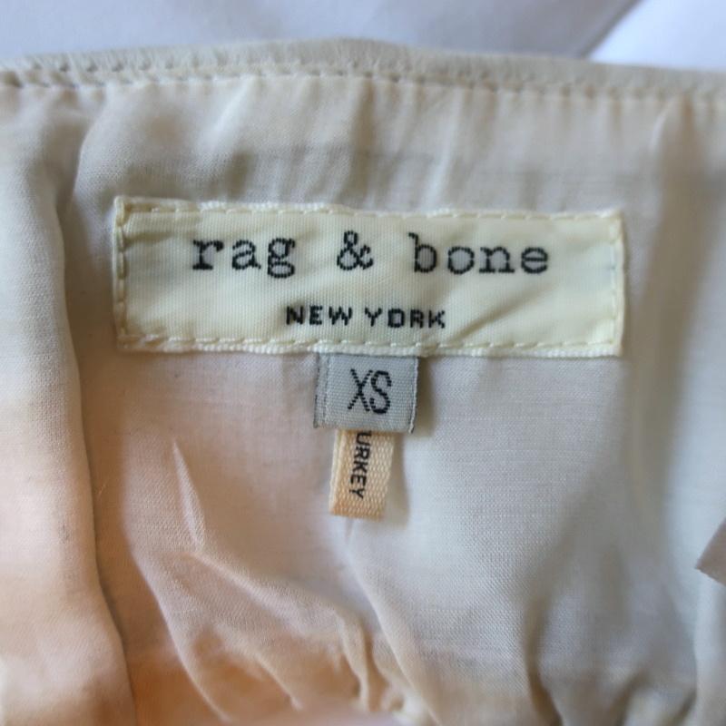 Rag &amp; Bone Halter Crop Top Daytona White Leather Size Extra Small available at CelebrityOwned.com img_8