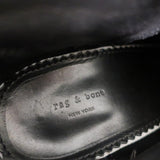 Rag & Bone Harrow Ankle Boots Black Canvas Size 39 High Heel Booties available at CelebrityOwned.com img_10