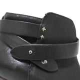 Rag & Bone Harrow Ankle Boots Black Leather Size 37.5 Ankle Strap Booties available at CelebrityOwned.com img_3
