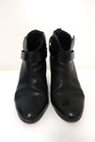 Rag & Bone Harrow Ankle Boots Black Leather Size 39 High Heel Booties available at CelebrityOwned.com img_3