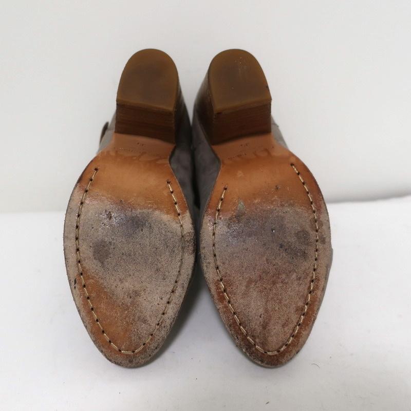 Rag &amp; Bone Harrow Ankle Boots Gray Suede &amp; Brown Leather Size 35 available at CelebrityOwned.com img_11