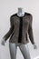Rag & Bone Jacket Lory Leather-Trim Boucle Knit Size Medium Zip Front