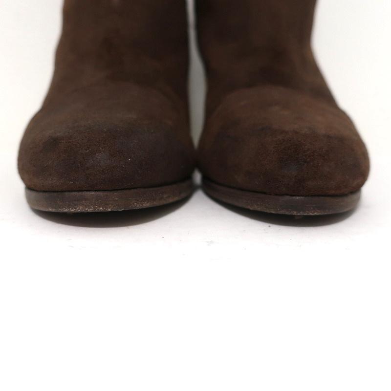 Rag &amp; Bone Kinsey Ankle Boots Brown Suede &amp; Leather Size 38 High Heel available at CelebrityOwned.com img_5