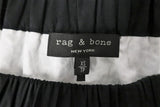 Rag & Bone Off-Shoulder Top Flavia White/Black Cotton Eyelet Size Extra Small available at CelebrityOwned.com img_5