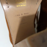 Rag & Bone Peep Toe Booties Mabel Brown Suede Size 36 High Heel Ankle Boots available at CelebrityOwned.com img_12