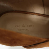 Rag & Bone Peep Toe Booties Mabel Brown Suede Size 36 High Heel Ankle Boots available at CelebrityOwned.com img_9