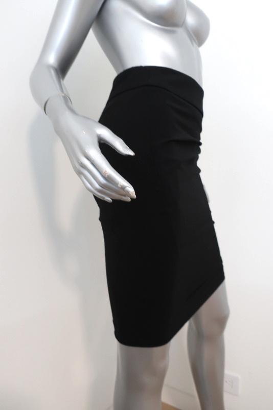 Rag &amp; Bone Pencil Skirt Black Stretch Wool Size 25 NEW available at CelebrityOwned.com img_3