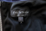 Rag & Bone Top Navy/Black Colorblock Crepe Size Small Sleeveless Zip-Back Blouse available at CelebrityOwned.com img_7