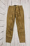 Ralph Lauren Black Label Abbey Stretch Leather Leggings Gold Metallic Size 10