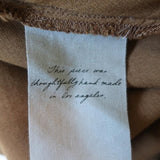 Raquel Allegra Knot Tank Dress Olive Brown Satin Size 3 available at CelebrityOwned.com img_9