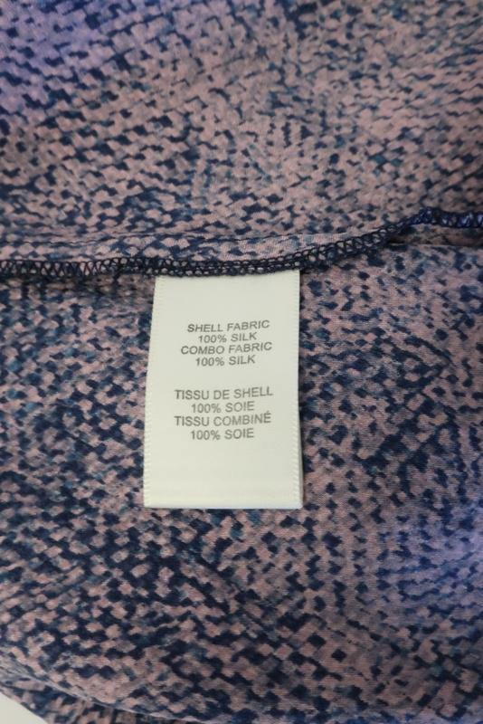 Rebecca Taylor Dress Purple/Pink Static Silk Size 0 Sleeveless Layered Mini available at CelebrityOwned.com img_7