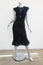 Rebecca Taylor Dress Vien Black Lace Size 2 Pleated-Trim Sleeveless Midi