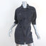 Retrofete Mini Dress Miley Onyx Denim Size Small Zip-Front NEW