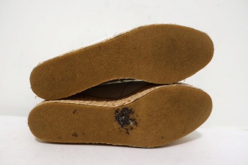 Robert Clergerie Patos Platform Espadrille Oxford White Leather Size 36.5 available at CelebrityOwned.com img_12