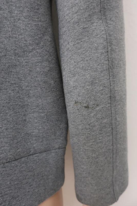 Roc Nation Zip-Up Hoodie Sweatshirt Heather Gray Stretch Cotton Size Small available at CelebrityOwned.com img_5