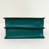 Roger Vivier So Vivier Mini Bag Green & Navy Leather Crossbody Tote NEW available at CelebrityOwned.com img_8
