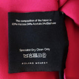 Roland Mouret Dress Daroda Fuchsia Stretch Crepe Size US 6 Sleeveless Sheath available at CelebrityOwned.com img_10