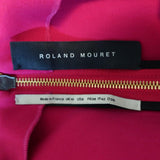 Roland Mouret Dress Daroda Fuchsia Stretch Crepe Size US 6 Sleeveless Sheath available at CelebrityOwned.com img_8
