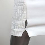 Roland Mouret One Shoulder Dress Aralia White Stretch Jacquard Size US 6 available at CelebrityOwned.com img_6