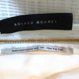 Roland Mouret One Shoulder Dress Aralia White Stretch Jacquard Size US 6 available at CelebrityOwned.com img_7