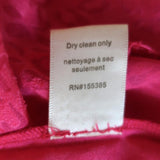 Ronny Kobo Blouse Chiara Pink Leopard Velvet Burnout Top Size Extra Small available at CelebrityOwned.com img_8