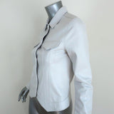 RtA Jack Leather Jacket White Size Extra Small available at CelebrityOwned.com img_2