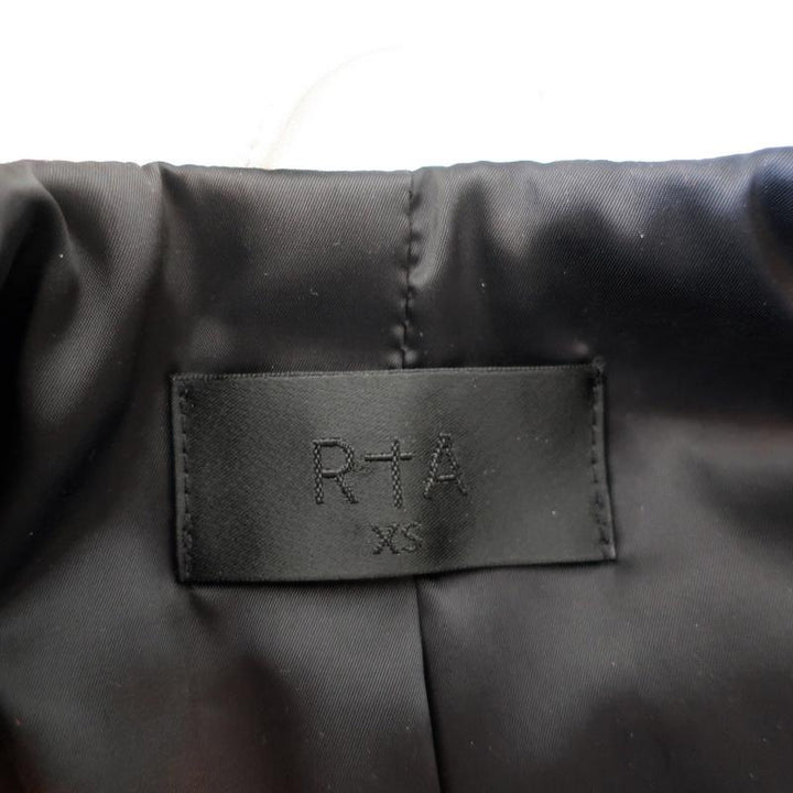 RtA Jack Leather Jacket White Size Extra Small available at CelebrityOwned.com img_7