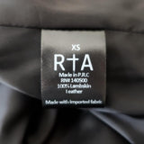 RtA Jack Leather Jacket White Size Extra Small available at CelebrityOwned.com img_8