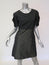 Ru Du Mail Women's Dress: Black Polyester Size 4, New