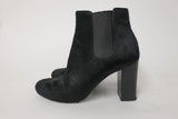 Saint Laurent Babies Chelsea Boot Black Calf Hair Size 36 High Heel Ankle Boot available at CelebrityOwned.com img_5