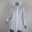 Saint Laurent Concealed Placket Shirt White Cotton Size 38 Long Sleeve Top