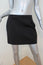 Saint Laurent Mini Skirt Black Wool Size 40