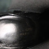 Saint Laurent Paris Pointed Toe Booties Gold Snake-Print Leather Size 35.5 available at CelebrityOwned.com img_11