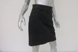 Saint Laurent Pencil Skirt Black Cotton-Blend Size 40 available at CelebrityOwned.com img_4