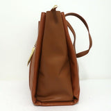 Sancia Marisa Tote Cognac Leather Extra Large Shoulder Bag available at CelebrityOwned.com img_4