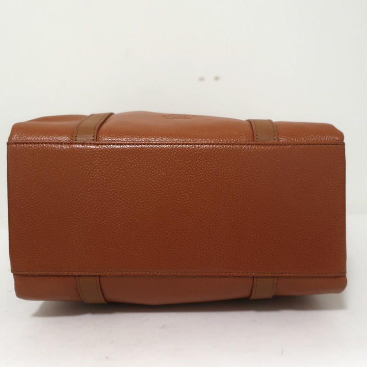 Sancia Marisa Tote Cognac Leather Extra Large Shoulder Bag available at CelebrityOwned.com img_7