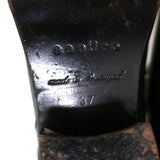 Sandro Double Buckle Ankle Boots Black Leather Size 37 Pointed Toe Booties available at CelebrityOwned.com img_12