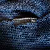 Sandro Top Kaili Navy Knit Size 2 Flutter Sleeve Blouse available at CelebrityOwned.com img_7