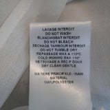 See By Chloe High Neck Blouse Cream Smocked Crepe Size 38 Long Sleeve Top available at CelebrityOwned.com img_10