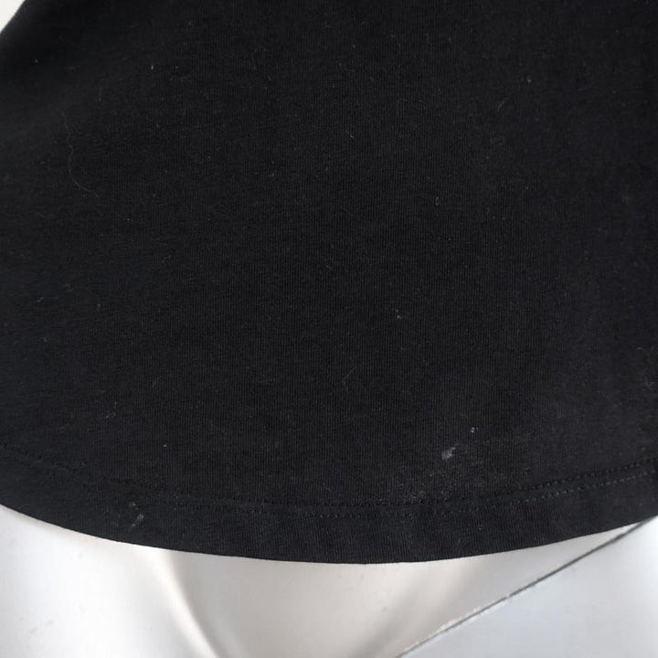 See by Chloe Bell Sleeve Tee Black Cotton &amp; Polka Dot Chiffon Size Extra Small available at CelebrityOwned.com img_2