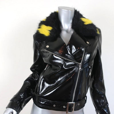 Shrimps Alby Black Faux Patent Leather Size 10 available at CelebrityOwned.com img_1