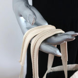 Sissi Rossi Safety Pin Shoulder Bag Cream Leather Large Tote available at CelebrityOwned.com img_2