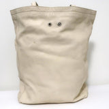 Sissi Rossi Safety Pin Shoulder Bag Cream Leather Large Tote available at CelebrityOwned.com img_7