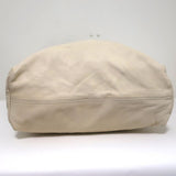 Sissi Rossi Safety Pin Shoulder Bag Cream Leather Large Tote available at CelebrityOwned.com img_9