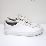 Sneakers by Grenson Low Top Sneakers White Leather Size 8 available at CelebrityOwned.com img_3
