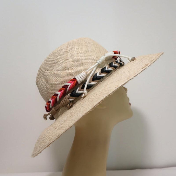 Sonder &amp; Holliday Straw Wide Brim Hat One Size NEW available at CelebrityOwned.com img_4