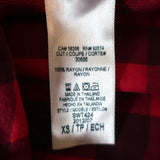 Splendid Newberry Gingham Shirt Red Size Extra Small Long Sleeve Top available at CelebrityOwned.com img_7